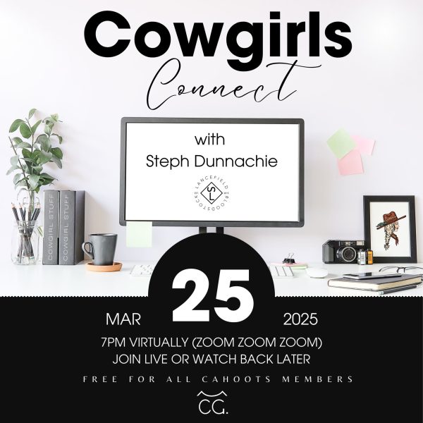 Cowgirls Connect 25 March 2025