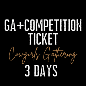 Three Day COMPETITION Ticket